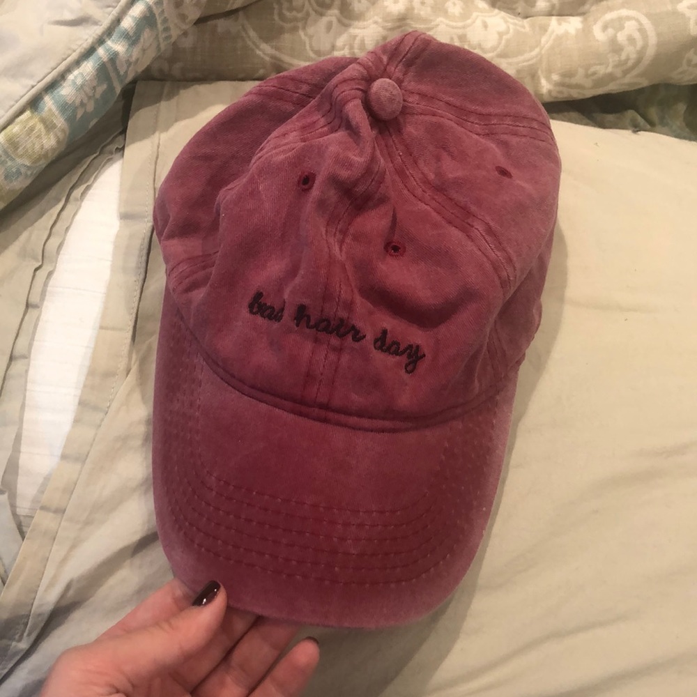 “Bad hair day” hat | adjustable back